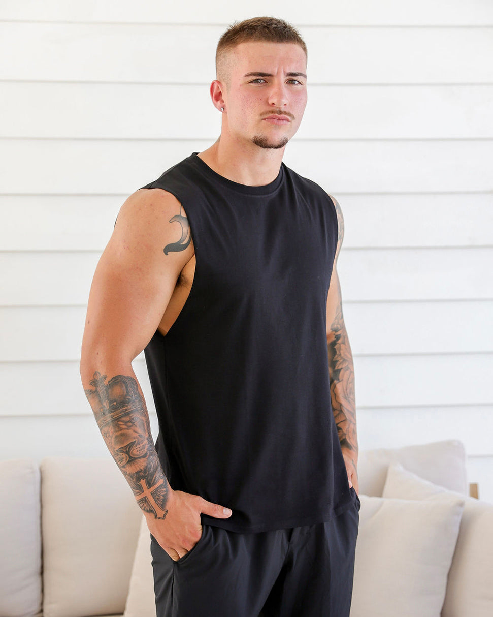STAE CUT OFF - BLACK