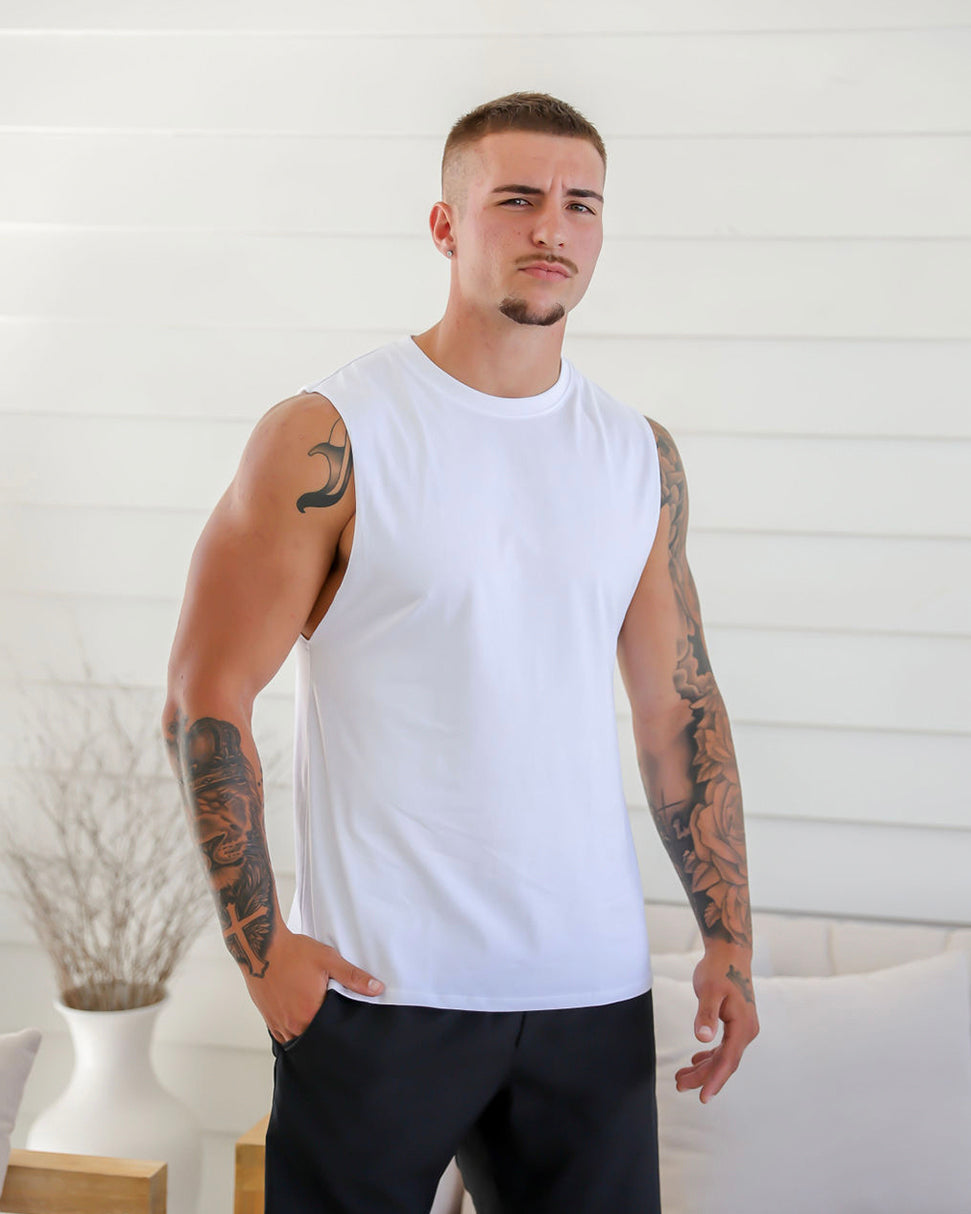STAE CUT OFF - WHITE