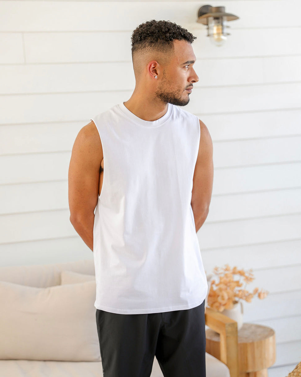 STAE CUT OFF - WHITE